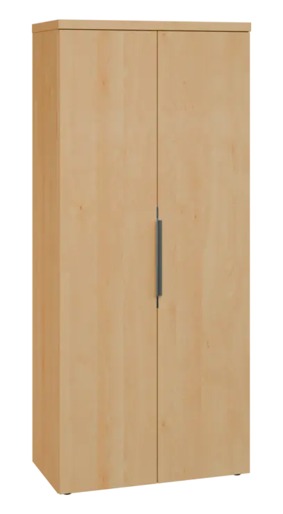 SIN 5 - 8D kancelářská skříň, 2-dveřová, 1820x800x400, javor horský